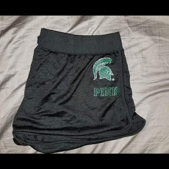 PINK Victoria's Secret Pants - VS PINK MSU Shorts